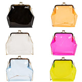 Transparent Jelly Bag Messenger Bag with Chain Shoulder Bag