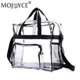Transparent Shoulder Crossbody Bag Sports Fitness Stadium Large Capacity