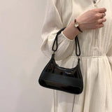 Transparent Tote Bag Women Chain Splicing Clear PVC PU Leather Handbags