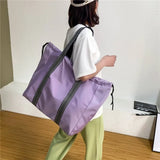 Drawstring Fitness Gym Bag Waterproof Shoulder Bag for Women