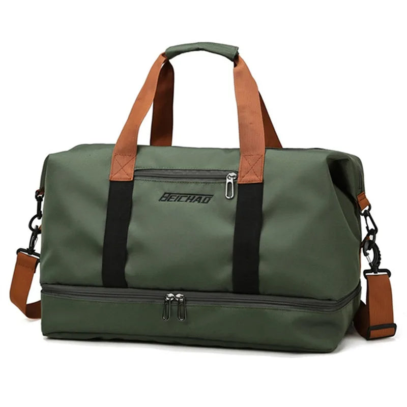 Large Capacity Waterproof Weekend Messenger Bag
