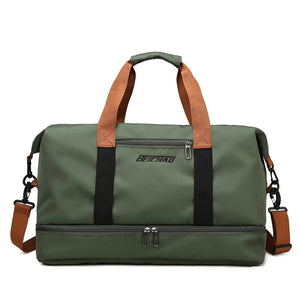 Large Capacity Travel Bag Waterproof Weekend Messenger Bag