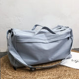 Large Capacity Travel Fitness Bag Waterproof Weekend Messenger Bag