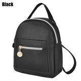 Small Business PU Leather Backpack Waterproof Mini Bag for Women