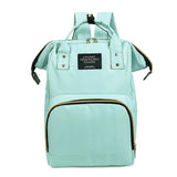 Solid Canvas Backpack Large Capacity Knapsack for Women Students