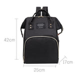 Solid Canvas Backpack Large Capacity Knapsack for Women Students