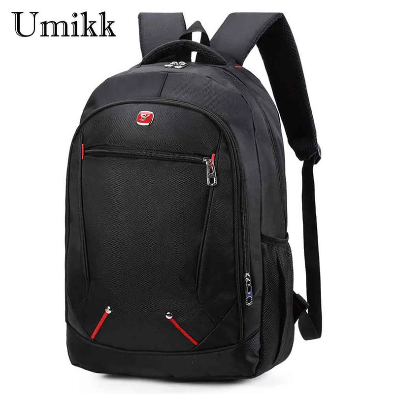 Travel Zipper Laptop Nylon Backpack Large Capacity Knapsack