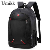 Travel Zipper Laptop Nylon Backpack Large Capacity Knapsack