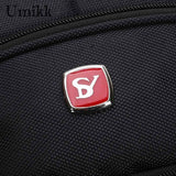 Travel Zipper Laptop Nylon Backpack Large Capacity Knapsack