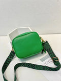 Women's Pu Leather Messenger Bag Shoulder Crossbody Purse