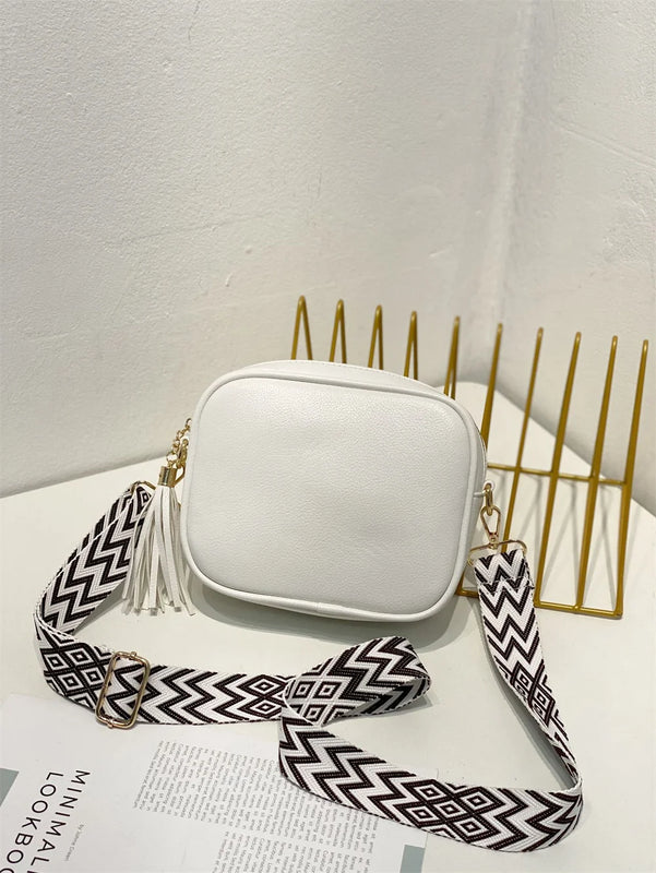 Women's Pu Leather Messenger Bag Shoulder Crossbody Purse