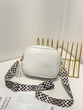 Women's Pu Leather Messenger Bag Shoulder Crossbody Purse