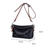 Vintage Leather Bucket Shoulder Bag for Women