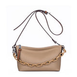 Vintage Leather Bucket Shoulder Bag for Women