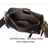 Women's Crossbody Bag Leather Shoulder Messenger Handbag