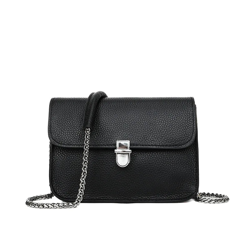 Vintage Leather Mini Sling Shoulder Bag