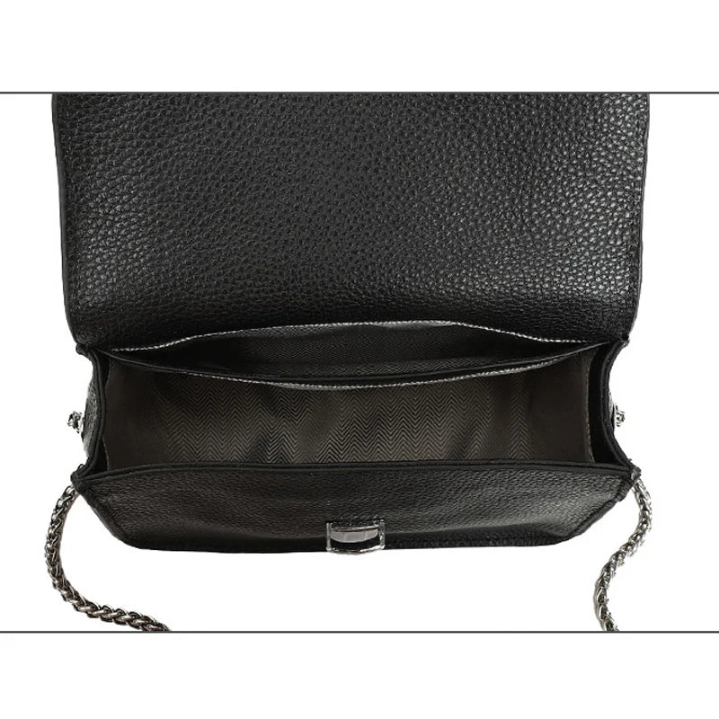 Vintage Leather Mini Sling Shoulder Bag