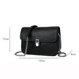 Vintage Leather Mini Sling Shoulder Bag