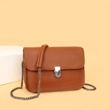 Vintage Leather Mini Sling Shoulder Bag