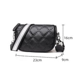 Women's Leather Crossbody Handbag Vintage Shoulder Bag
