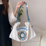 Large Capacity Crossbody Bags for Women Canvas Shoulder Bag Handbags