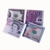 Slim Thin Wallet Money Clips Dollar Canvas Cash Mens Gift Wallet