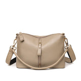 Leather Hobo Shoulder Bag Vintage Tote for Women Ladies