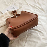 Daily Bucket Women Shoulder Bags PU Leather Handbag Business Tote
