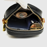 Women's Leather Casual Tote Shoulder Bag - Phone Sling Bag