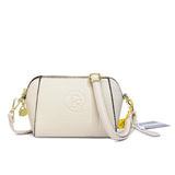 Leather Shell Bucket Handbag Vintage Lady Tote