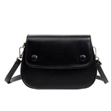 Retro Handbags For Women High Pu Leather Female Shoulder Bag
