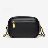 Leather Chain Vintage Lady Messenger Shoulder Bag
