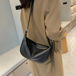 Women's Leather Hobo Handbag Vintage Tote Shoulder Bag