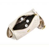 Quilted Leather Shoulder Bag Vintage Tote Girl Messenger Bags