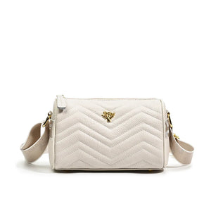 Quilted Leather Shoulder Bag Vintage Tote Girl Messenger Bags