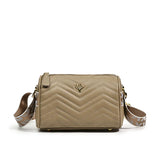 Quilted Leather Shoulder Bag Vintage Tote Girl Messenger Bags