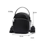 Vintage Leather Women's Crossbody Bag