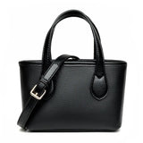 Vintage Bucket Leather Shoulder Bag