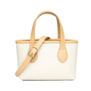 Vintage Bucket Leather Shoulder Bag