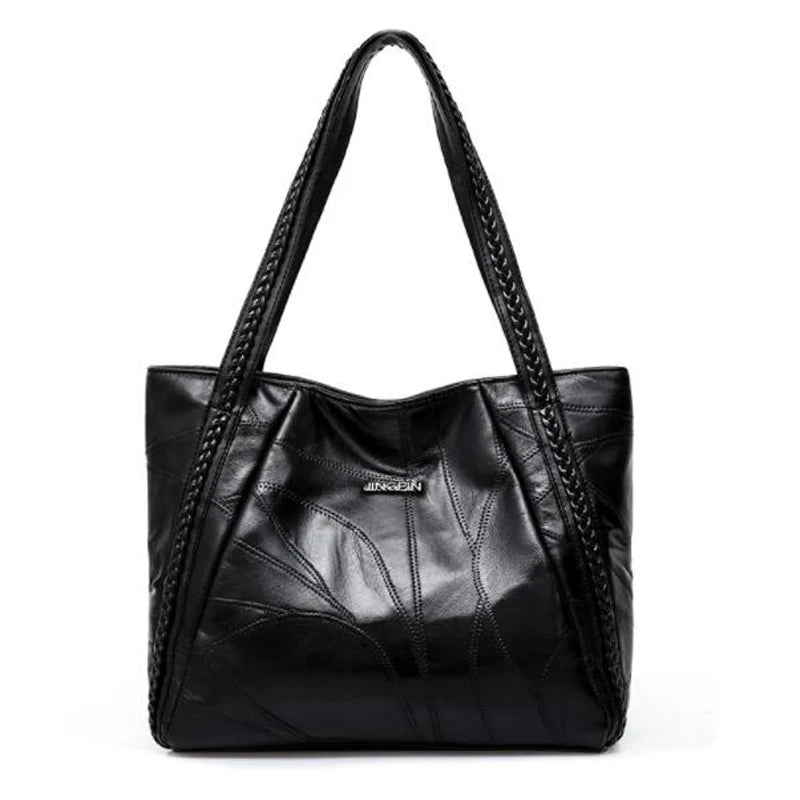 PU Leather Tote Messenger Bag Women Handbag Shoulder Bag