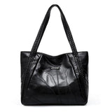 PU Leather Tote Messenger Bag Women Handbag Shoulder Bag