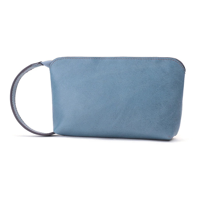 Solid Mini Women Phone Bag High Leather Ladies Purses Handbag For Female