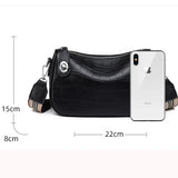 Stone Crossbody Handbags Leather Pillow Casual Vintage Shoulder Messenger Bags