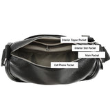 Tassel Saddle Sling Handbag Women's Leather Casual Tote