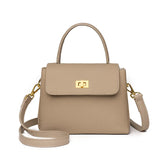 Vintage Leather Sling Sac Handbag - Casual Top Handle Tote
