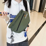 Casual Sports Waist Pack Street Style Shoulder Crossbody Chest Bags