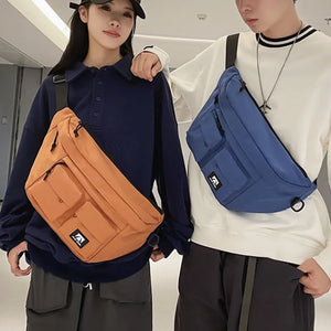 Nylon Lady Waist pack And Phone Pack Unisex Casual Belt Bags