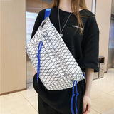 Plaid Waist Bag Summer Fanny Pack Unisex Belt Bags