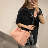 Shoulder Bag Tote Crossbody Handbag Large Capacity Teenage Girls Schoolbags