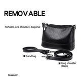 Soft Leather Shoulder Bag Casual Tote Messenger Vintage Handbag